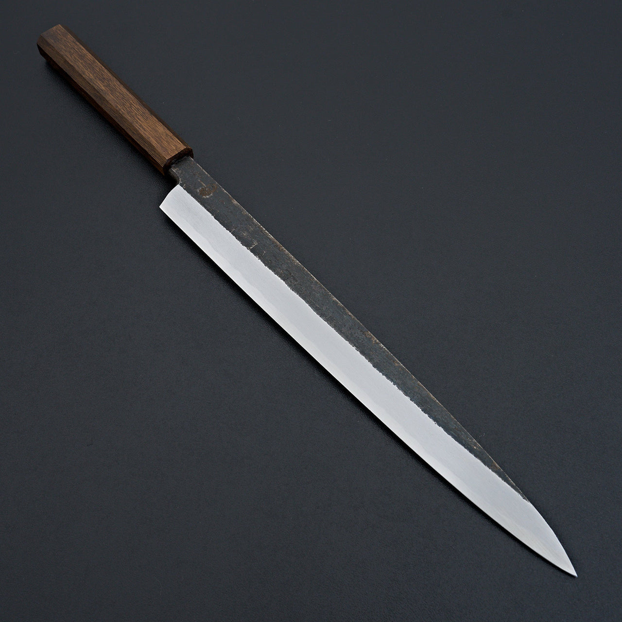 Sakai Kikumori Kikuzuki Kurouchi Yanagiba 300mm-Knife-Sakai Kikumori-Carbon Knife Co