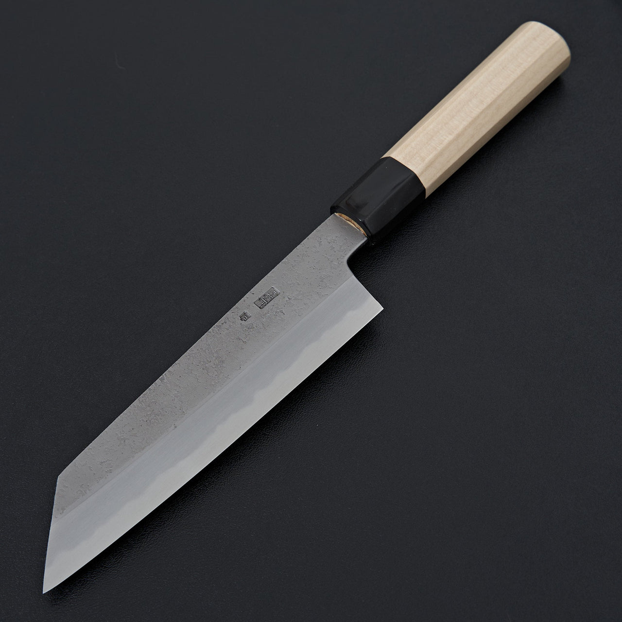 Sakai Kikumori Kikuzuki Rin Kiritsuke Santoku 180mm-Knife-Sakai Kikumori-Carbon Knife Co