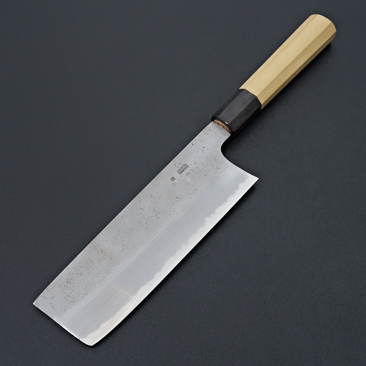 Sakai Kikumori Kikuzuki Rin Nakiri 180mm-Knife-Sakai Kikumori-Carbon Knife Co