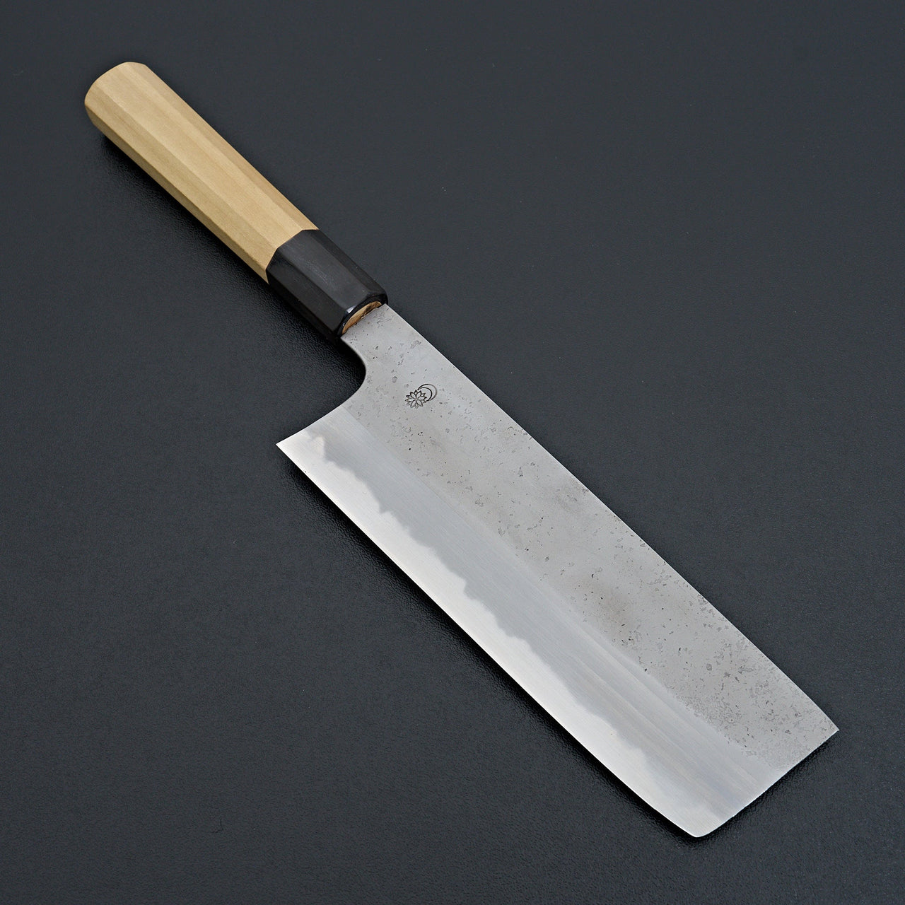 Sakai Kikumori Kikuzuki Rin Nakiri 180mm-Knife-Sakai Kikumori-Carbon Knife Co