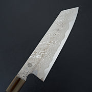 Sakai Kikumori Minamo ATS-34 Damascus Kiritsuke Gyuto 225mm-Knife-Sakai Kikumori-Carbon Knife Co