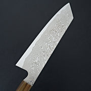 Sakai Kikumori Minamo ATS-34 Damascus Kiritsuke Gyuto 225mm-Knife-Sakai Kikumori-Carbon Knife Co