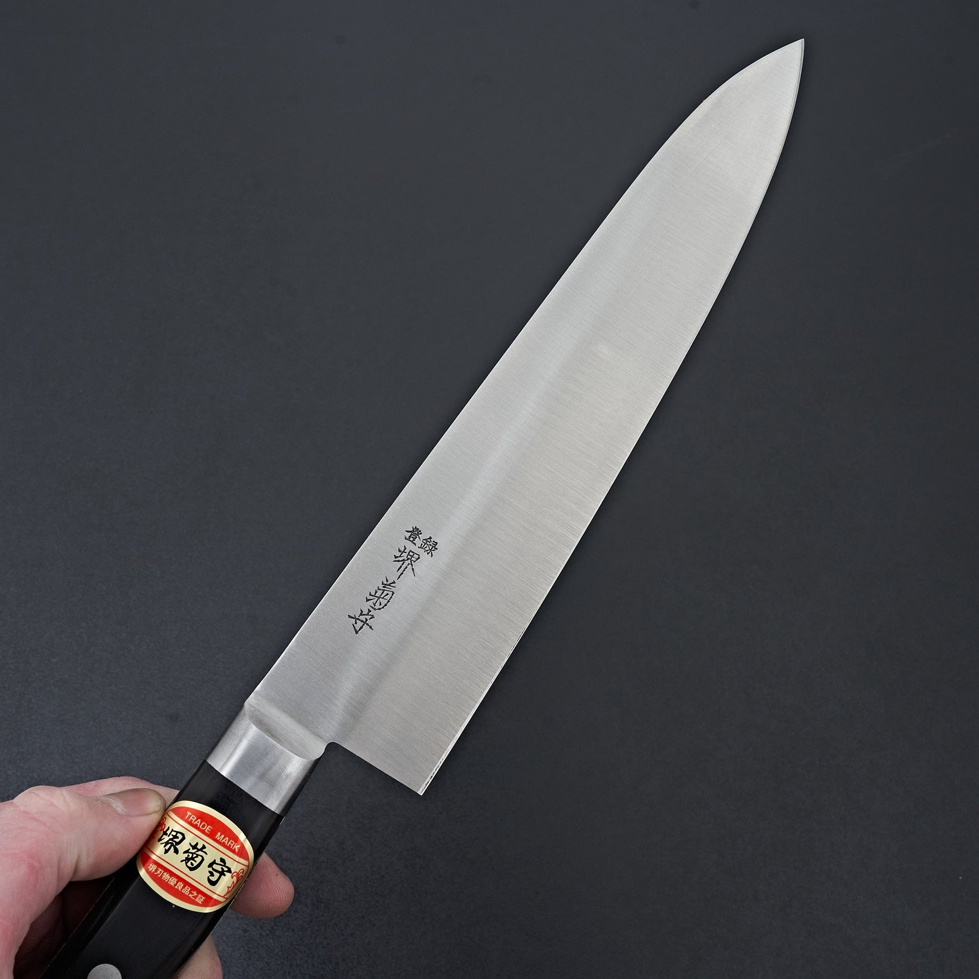 Sakai Kikumori Nihonko Carbon Gyuto 240mm-Knife-Sakai Kikumori-Carbon Knife Co