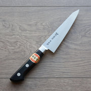 Sakai Kikumori Nihonko Carbon Honesuki Kaku 150mm-Knife-Sakai Kikumori-Carbon Knife Co