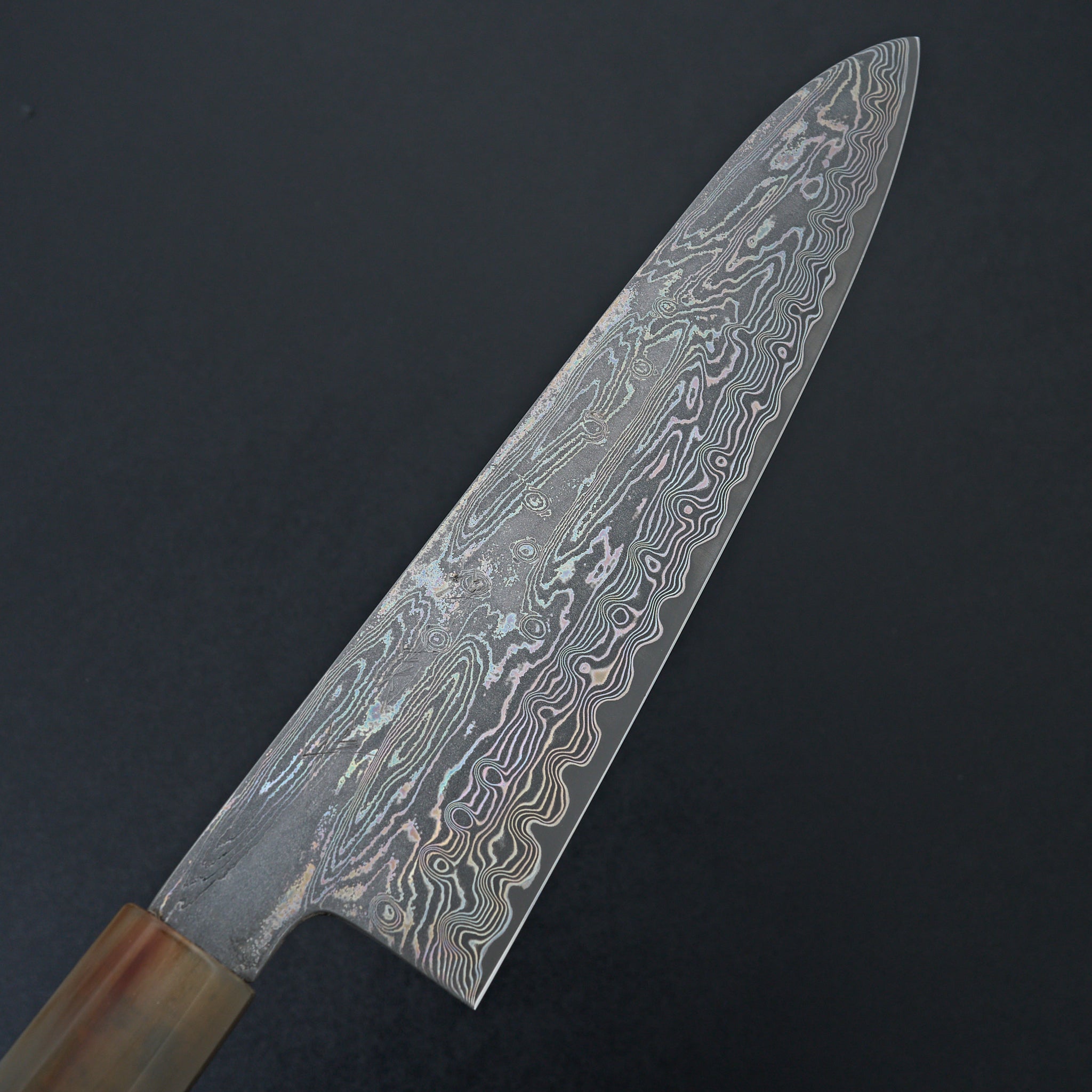 Sakai Kikumori SPG STRIX Damascus Gyuto 210mm