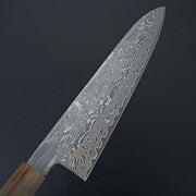 Sakai Kikumori SPG STRIX Damascus Gyuto 210mm-Knife-Sakai Kikumori-Carbon Knife Co