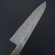 Sakai Kikumori SPG STRIX Damascus Gyuto 210mm-Knife-Sakai Kikumori-Carbon Knife Co