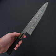 Sakai Kikumori SPG STRIX Damascus Gyuto 240mm-Knife-Sakai Kikumori-Carbon Knife Co