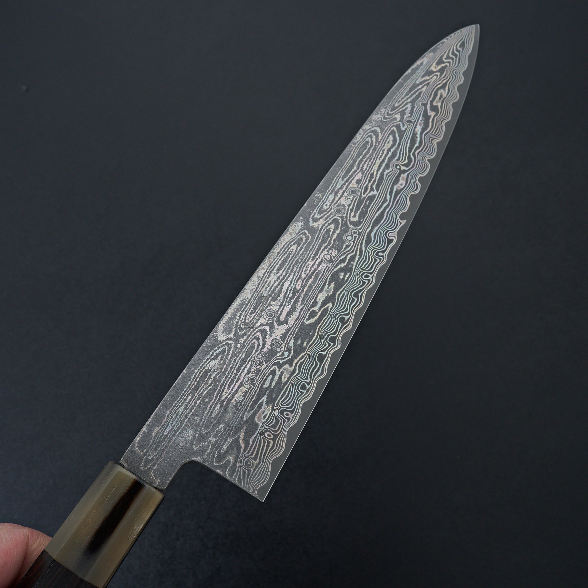 Sakai Kikumori SPG STRIX Damascus Gyuto 240mm