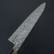 Sakai Kikumori SPG STRIX Damascus Gyuto 240mm-Knife-Sakai Kikumori-Carbon Knife Co