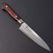 Sakai Takayuki 33 Layer Damascus Petty 120mm-Knife-Sakai Takayuki-Carbon Knife Co