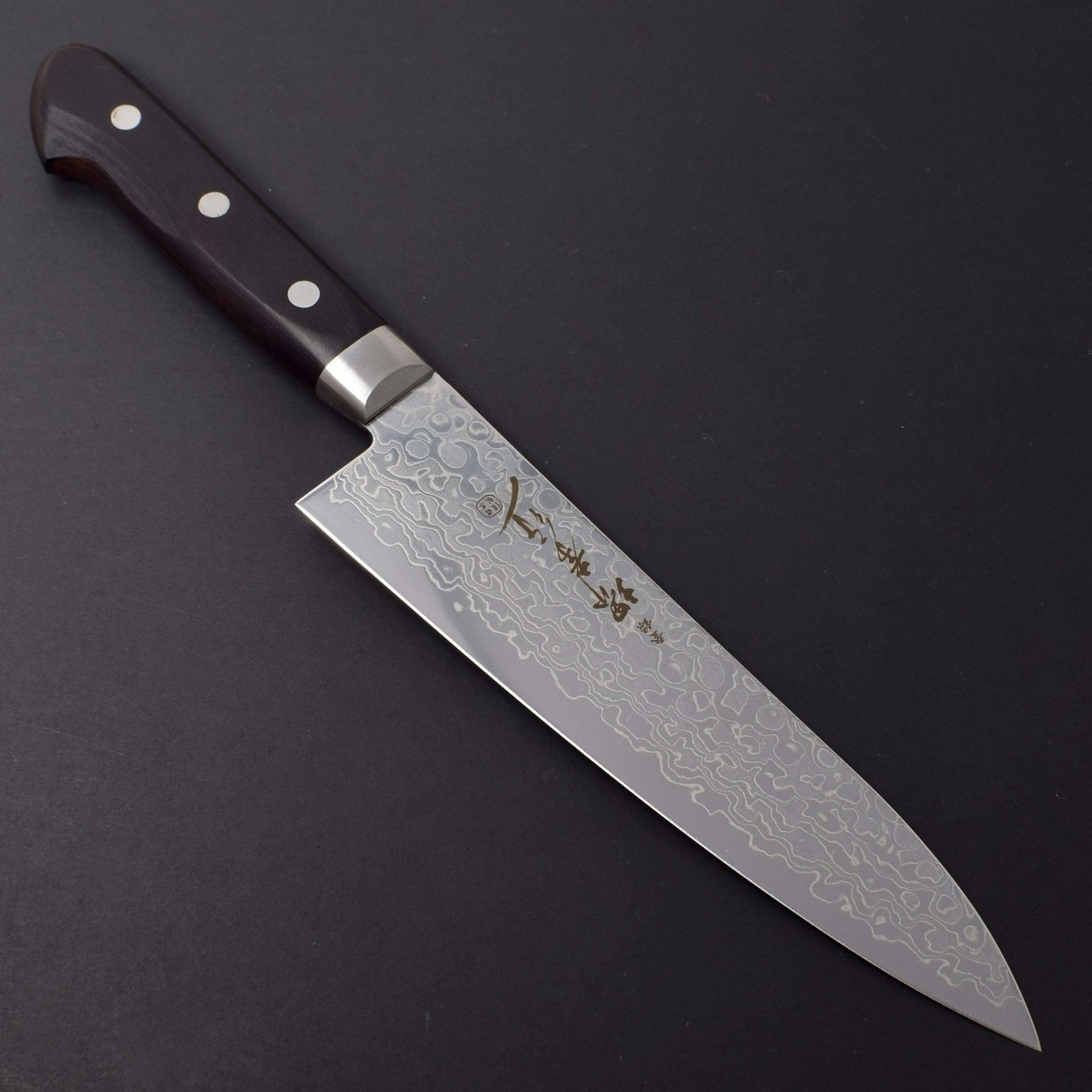 Sakai Takayuki 45 Layer Mirrored Damascus Gyuto 180mm-Knife-Sakai Takayuki-Carbon Knife Co
