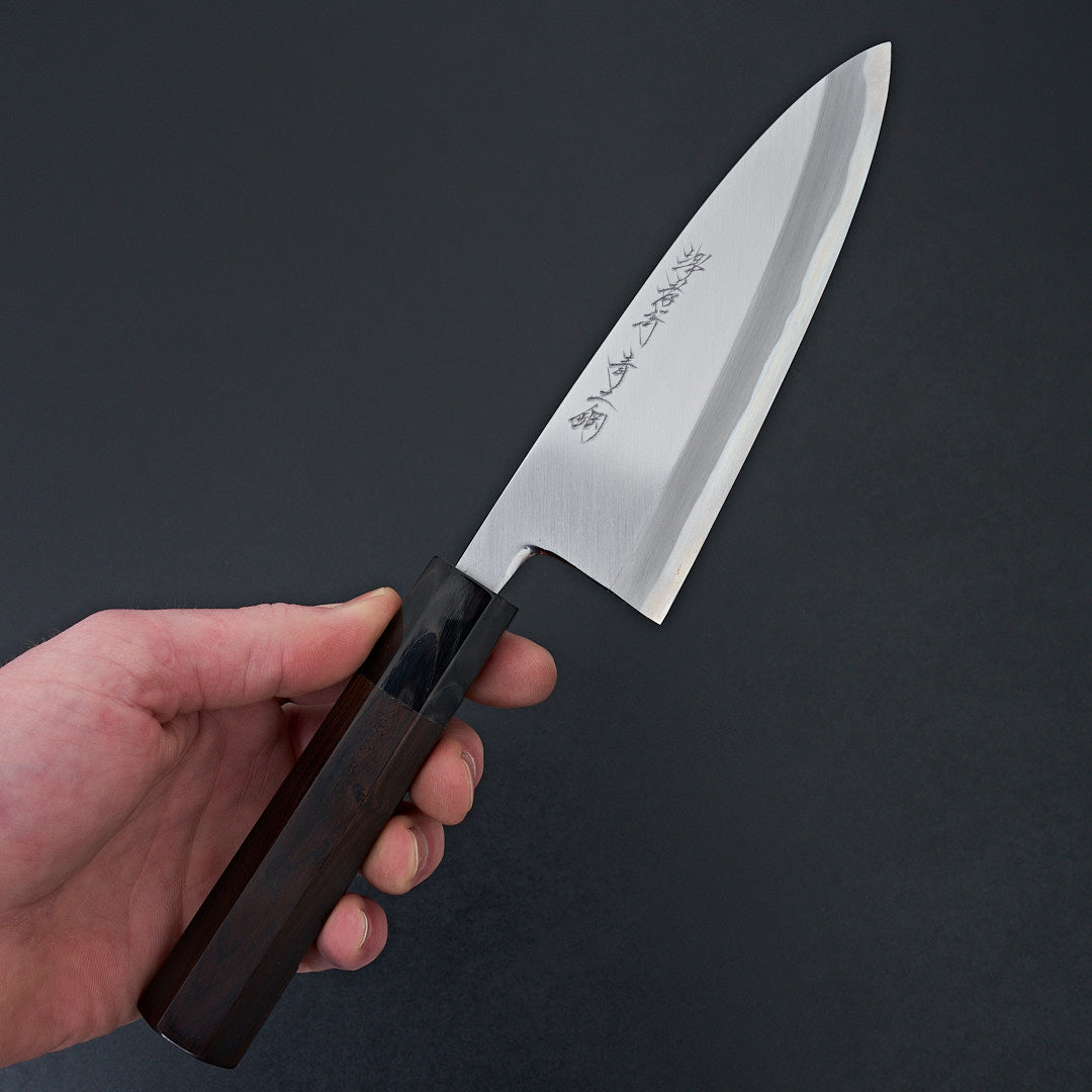 Sakai Takayuki Aonikou Blue 2 Deba 150mm-Knife-Sakai Takayuki-Carbon Knife Co