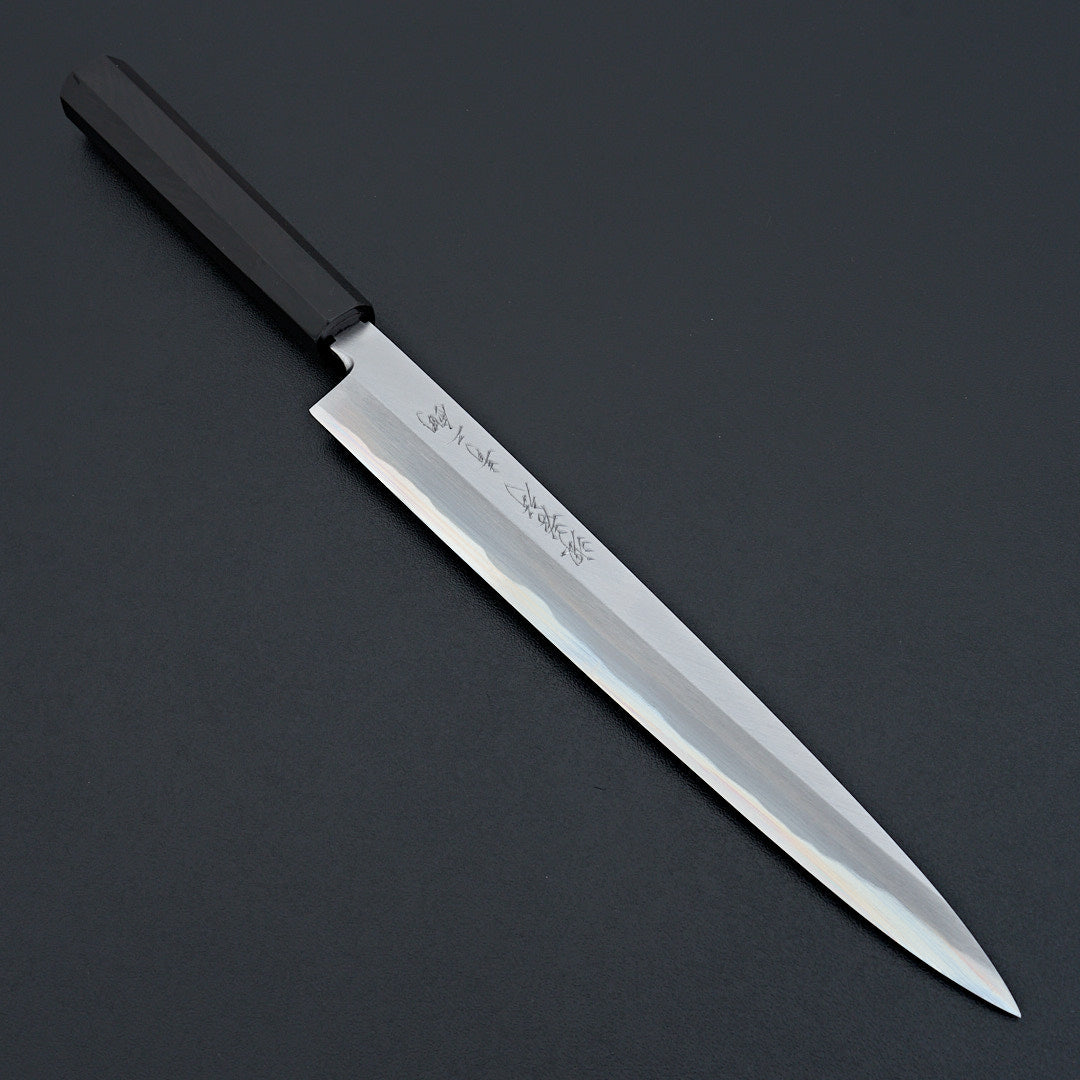 Sakai Takayuki Aonikou Blue 2 Yanagiba 240mm-Knife-Sakai Takayuki-Carbon Knife Co