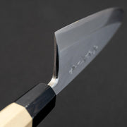 Sakai Takayuki Ginsan Silver #3 Stainless LEFT Deba 180mm-Knife-Sakai Takayuki-Carbon Knife Co