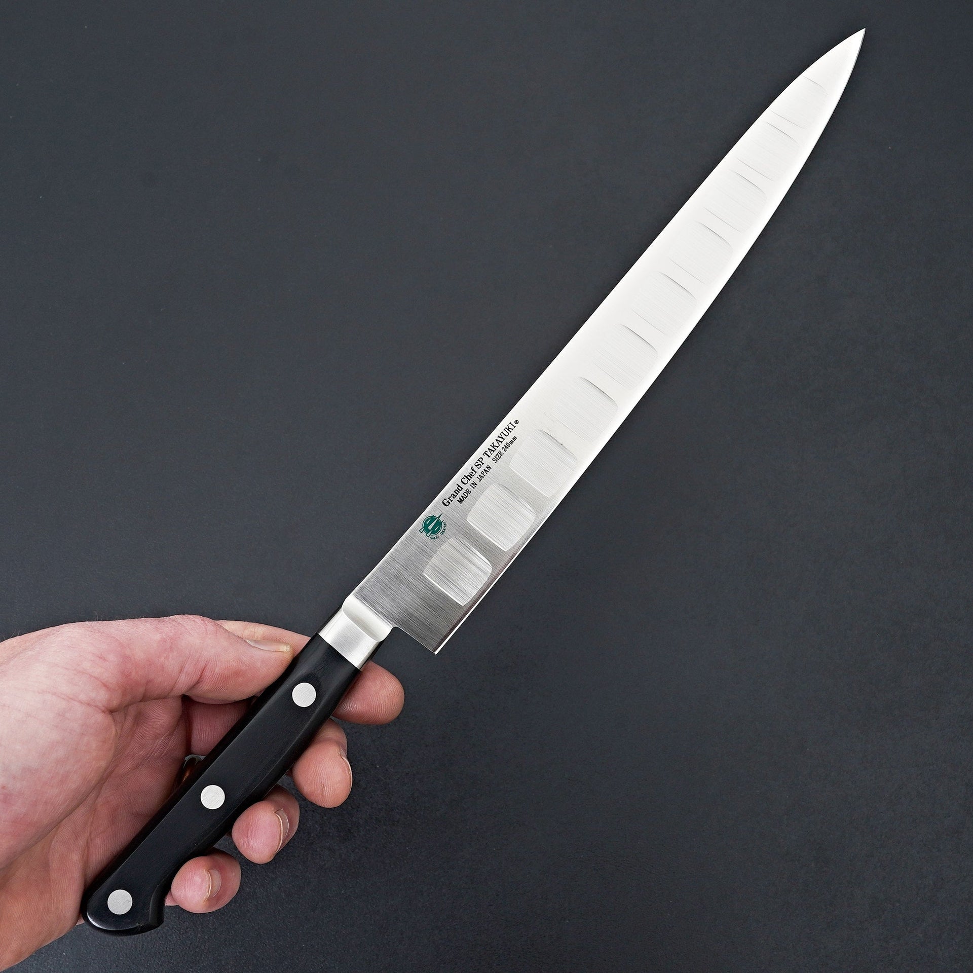 Sakai Takayuki Grand Chef SP Sujihiki 240mm-Knife-Sakai Takayuki-Carbon Knife Co