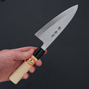 Sakai Takayuki Kasumitogi LEFT HANDED Deba 150mm-Knife-Sakai Takayuki-Carbon Knife Co