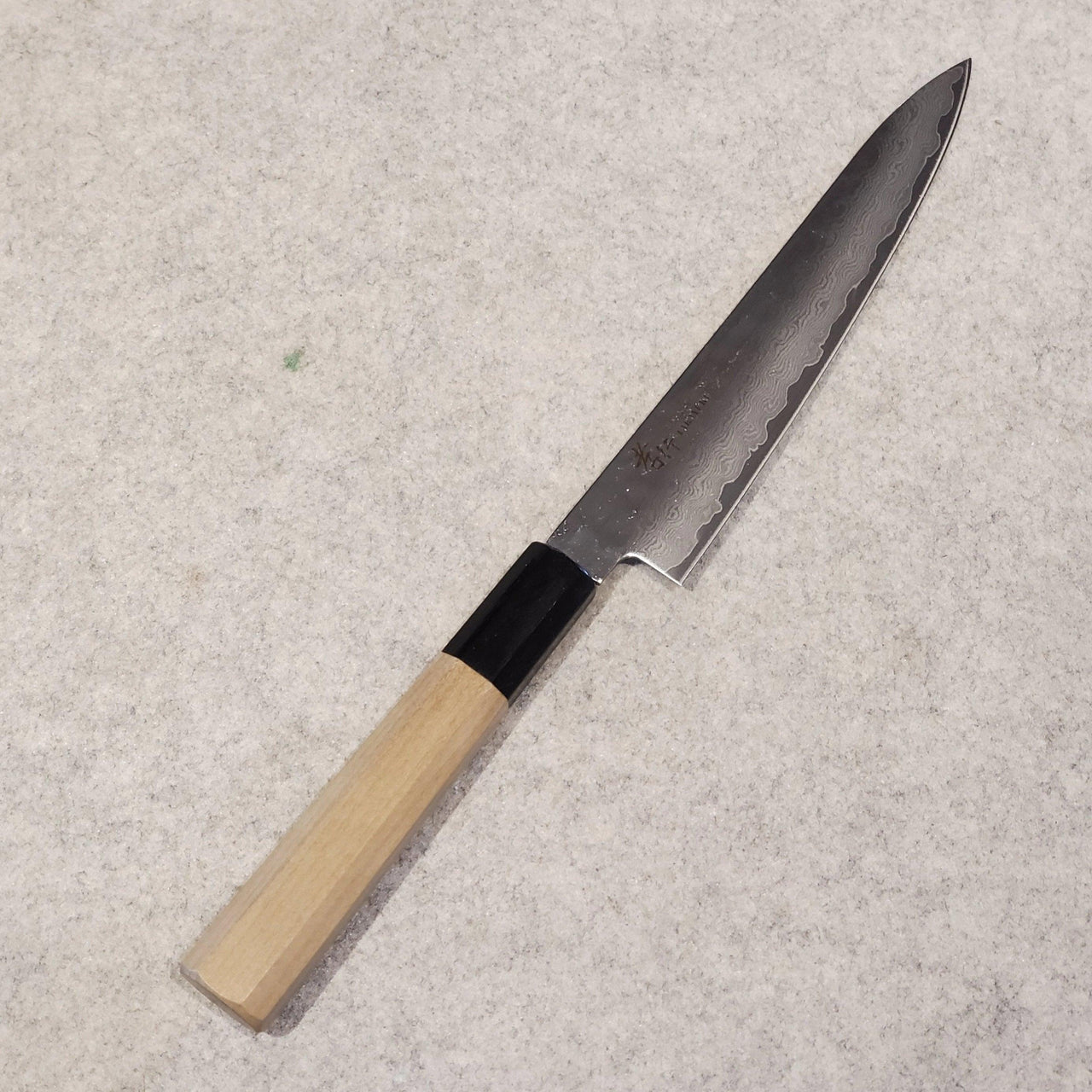 Sakai Takayuki Magnolia 33 Layer Damascus Petty 150mm-Knife-Sakai Takayuki-Carbon Knife Co