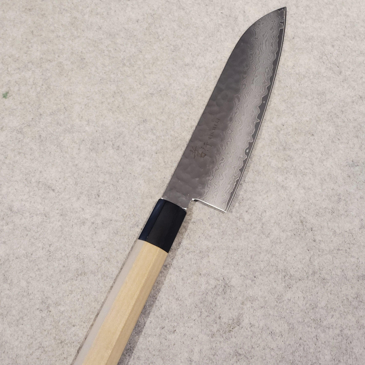 Sakai Takayuki Magnolia 33 Layer Damascus Santoku 180mm-Knife-Sakai Takayuki-Carbon Knife Co