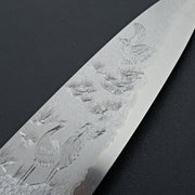 Sakai Takayuki Michiko Kubota "Crane" Engraved Ginsan Gyuto 210mm-Knife-Sakai Takayuki-Carbon Knife Co