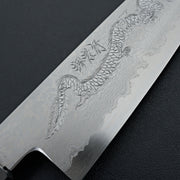 Sakai Takayuki Michiko Kubota "Dragon" Engraved Ginsan Gyuto 210mm-Knife-Sakai Takayuki-Carbon Knife Co