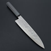 Sakai Takayuki Michiko Kubota "Dragon" Engraved Ginsan Gyuto 210mm-Knife-Sakai Takayuki-Carbon Knife Co