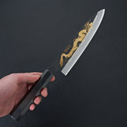 Sakai Takayuki Michiko Kubota "Dragon" Gyuto 210mm Gold Engraved-Knife-Sakai Takayuki-Carbon Knife Co