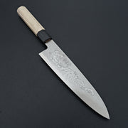 Sakai Takayuki Michiko Kubota "Tiger" Engraved Ginsan Gyuto 210mm-Knife-Sakai Takayuki-Carbon Knife Co