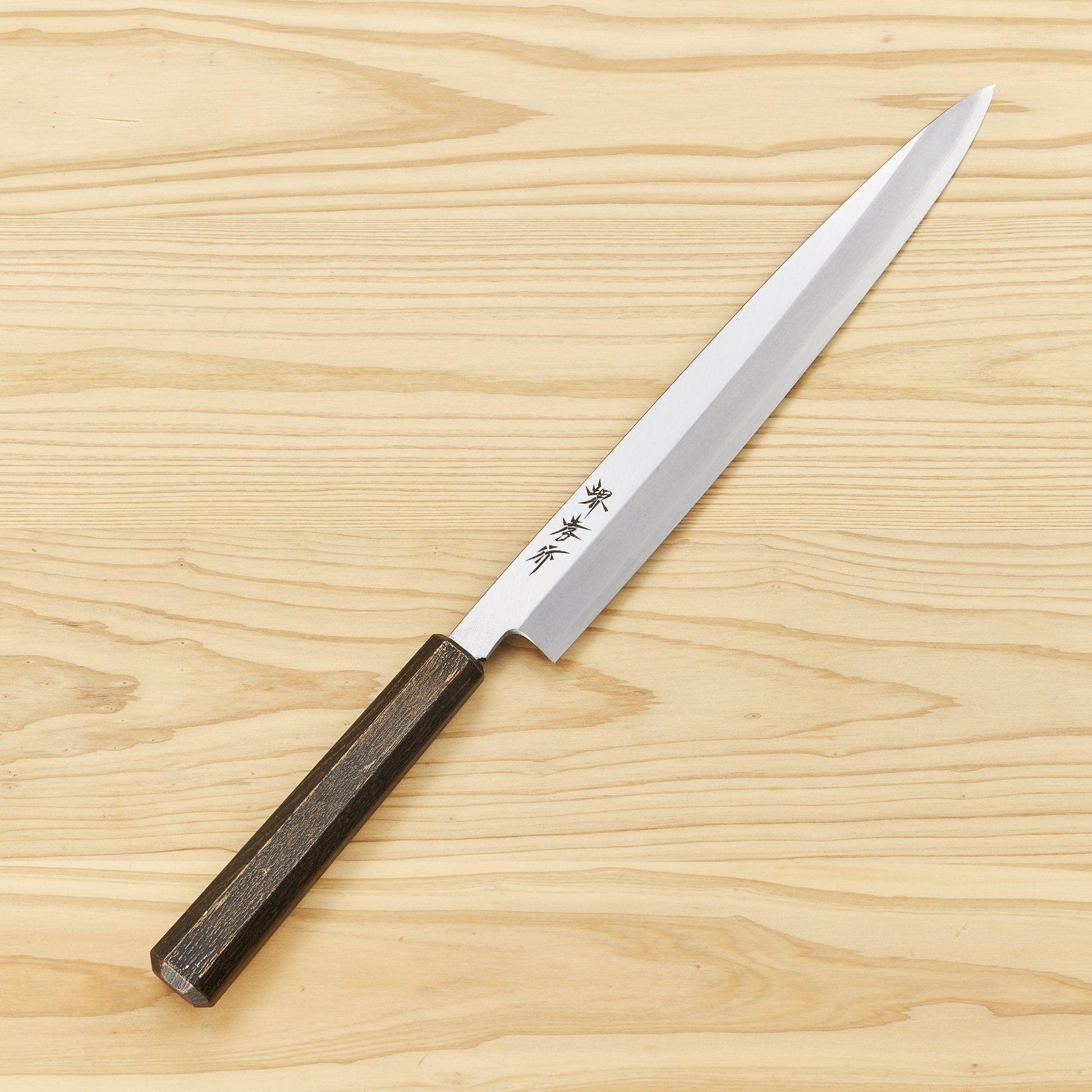 Sakai Takayuki Nanairo Black Gold Ink Yanagiba 240mm-Knife-Sakai Takayuki-Carbon Knife Co