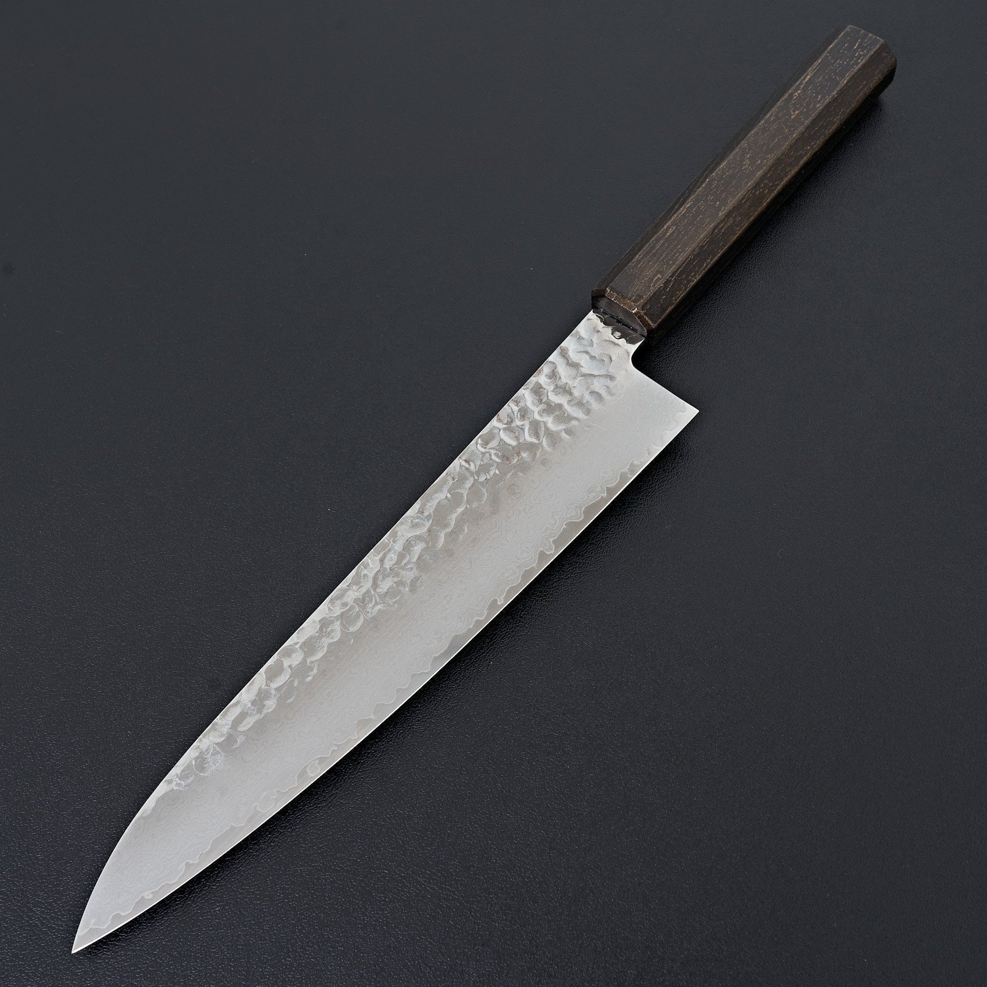 Sakai Takayuki Nanairo Black Lacquer 33 Layer Damascus Gyuto 210mm-Knife-Sakai Takayuki-Carbon Knife Co