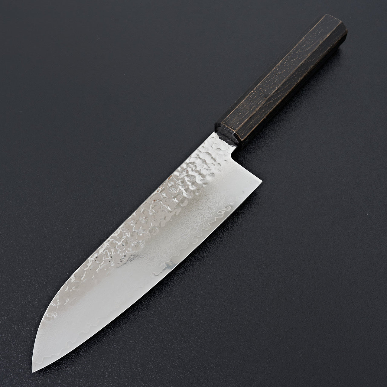 Sakai Takayuki Nanairo Black Lacquer 33 Layer Damascus Santoku 170mm-Knife-Sakai Takayuki-Carbon Knife Co