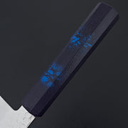 Sakai Takayuki Nanairo Blue Tortoiseshell 33 Layer Damascus Santoku 170mm-Knife-Sakai Takayuki-Carbon Knife Co