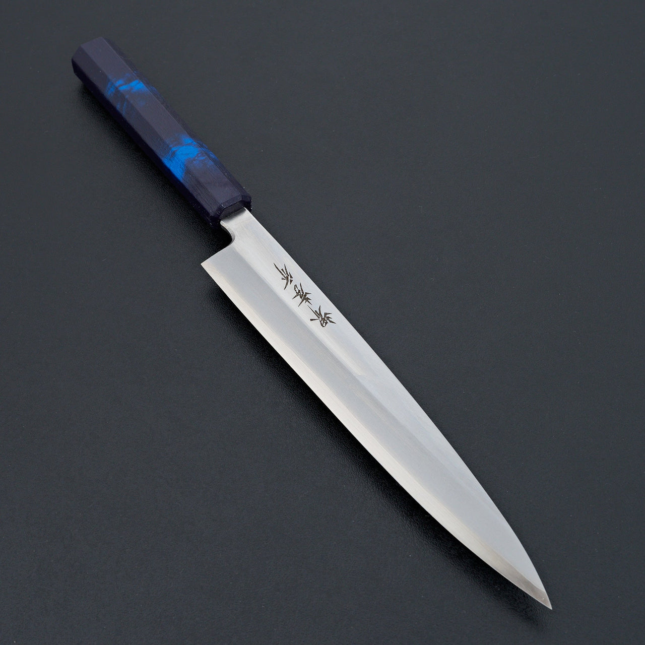 Sakai Takayuki Nanairo Blue Tortoiseshell Yanagiba 210mm-Knife-Sakai Takayuki-Carbon Knife Co