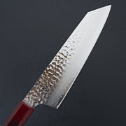 Sakai Takayuki Nanairo Red Tortoiseshell 33 Layer Damascus Kengata 190mm-Knife-Sakai Takayuki-Carbon Knife Co