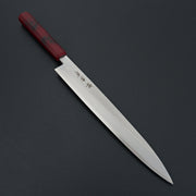 Sakai Takayuki Nanairo Red Tortoiseshell Yanagiba 270mm-Knife-Sakai Takayuki-Carbon Knife Co