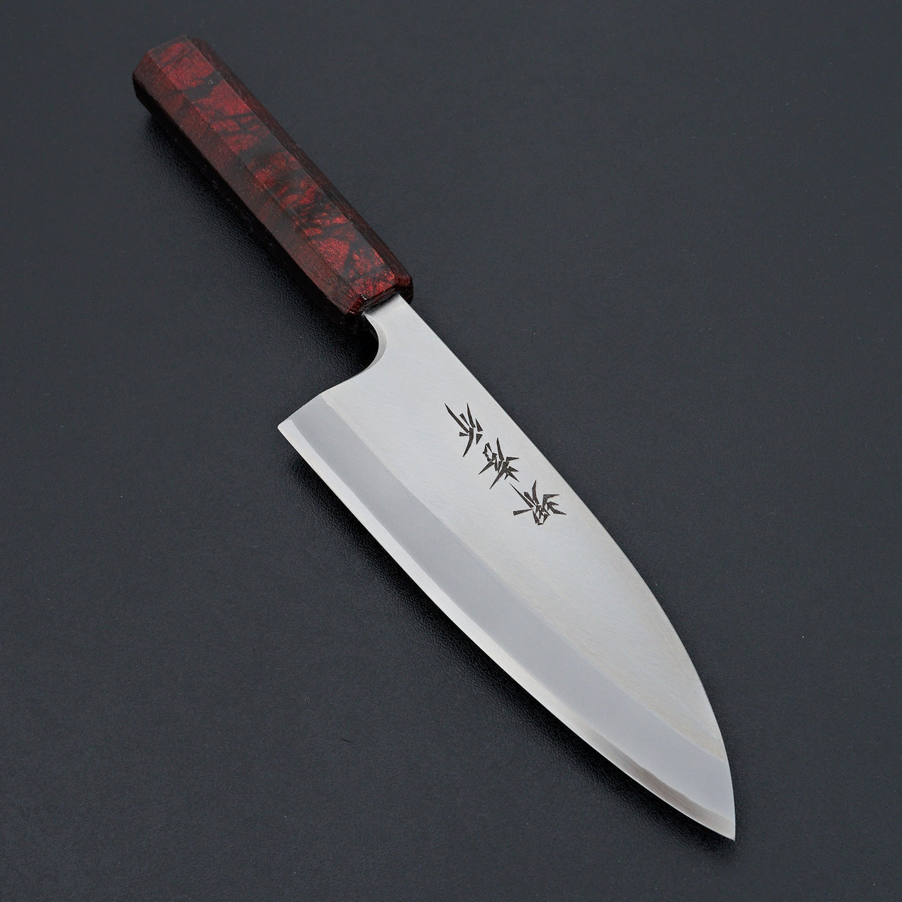 Sakai Takayuki Nanairo Wine Tortoiseshell Deba 165mm-Knife-Sakai Takayuki-Carbon Knife Co