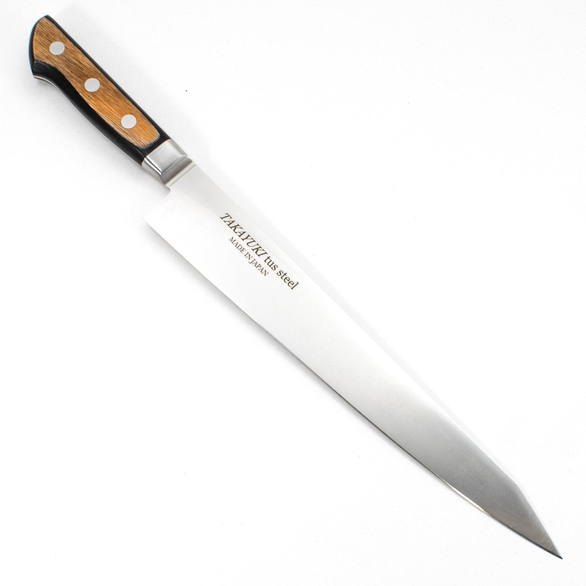 Sakai Takayuki TUS Steel Sujihiki 240mm-Knife-Sakai Takayuki-Carbon Knife Co