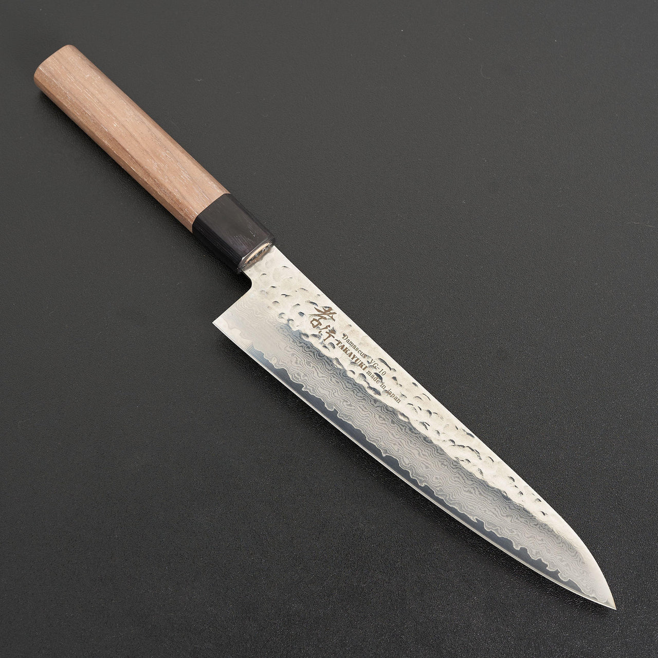 Sakai Takayuki Walnut 33 Layer Damascus Gyuto 210mm-Knife-Sakai Takayuki-Carbon Knife Co