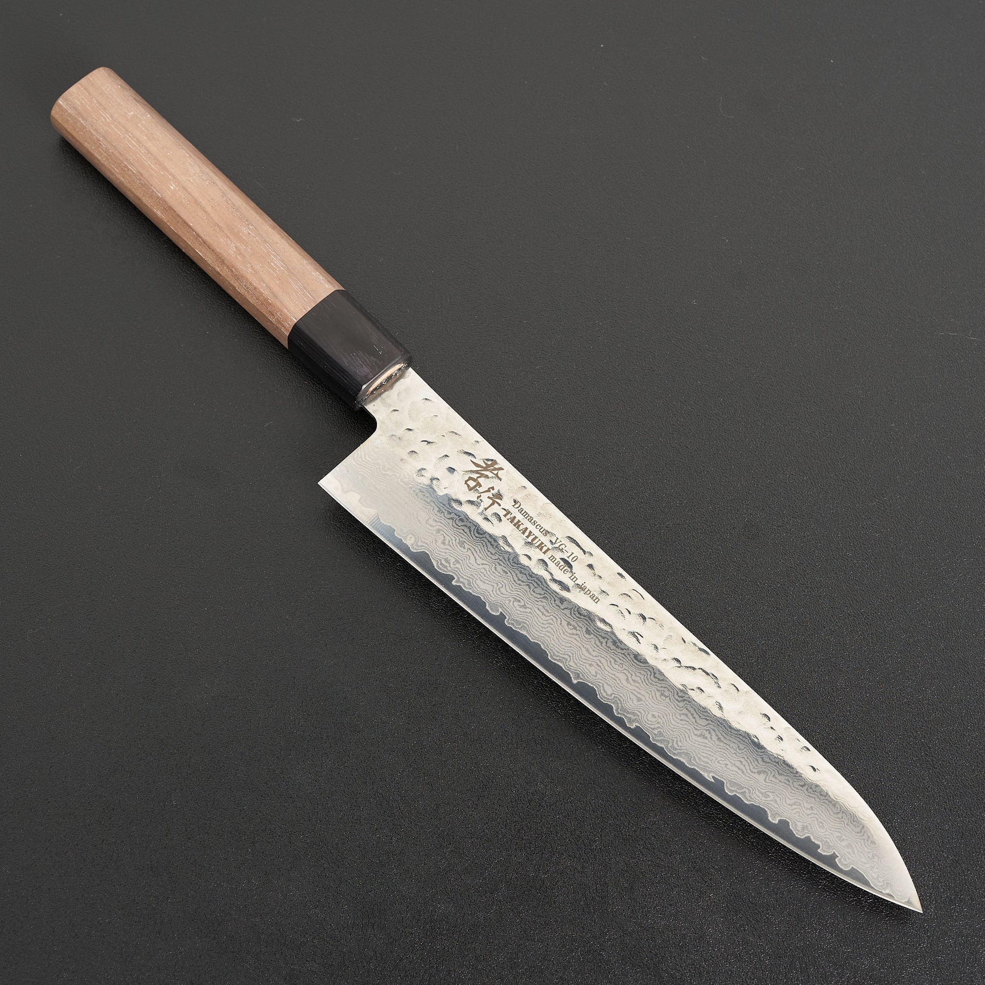 Sakai Takayuki Walnut 33 Layer Damascus Gyuto 210mm-Knife-Sakai Takayuki-Carbon Knife Co