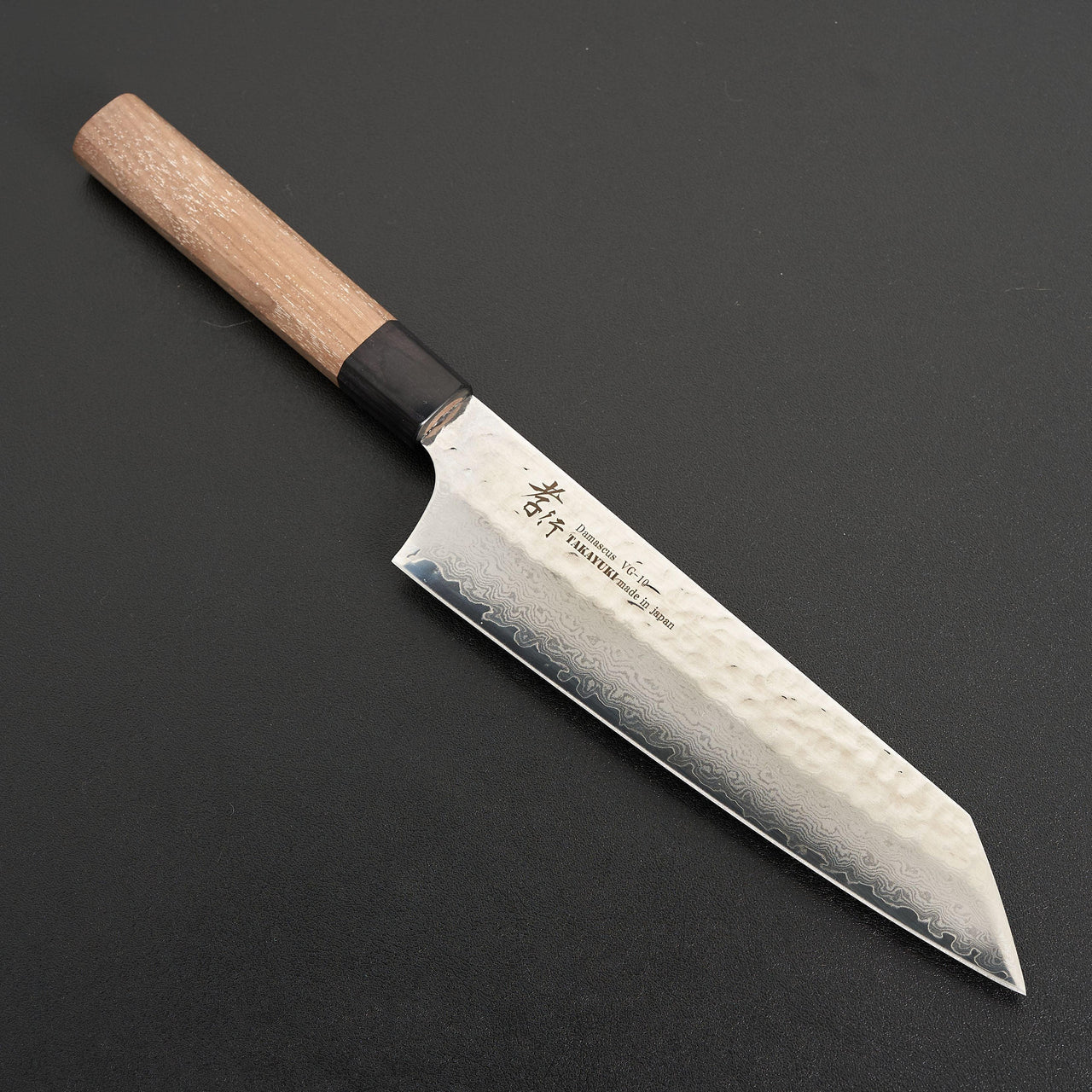 Sakai Takayuki Walnut 33 Layer Damascus Kengata 190mm-Knife-Sakai Takayuki-Carbon Knife Co