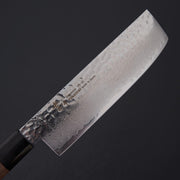 Sakai Takayuki Walnut 33 Layer Damascus Nakiri 160mm-Knife-Sakai Takayuki-Carbon Knife Co