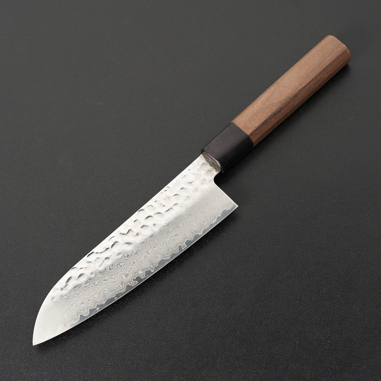 Sakai Takayuki Walnut 33 Layer Damascus Santoku 170mm-Knife-Sakai Takayuki-Carbon Knife Co