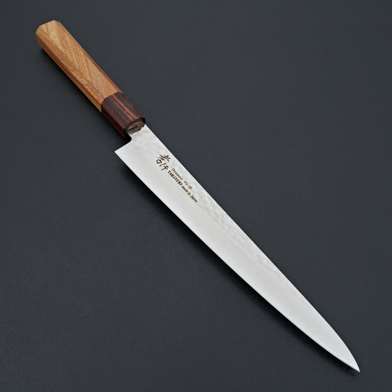 Sakai Takayuki Zelkova 33 Layer Damascus Sujihiki 240mm-Knife-Sakai Takayuki-Carbon Knife Co