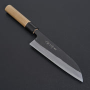 Shigefusa Kurouchi Santoku 165mm Ho Wood Handle-Knife-Shigefusa-Carbon Knife Co