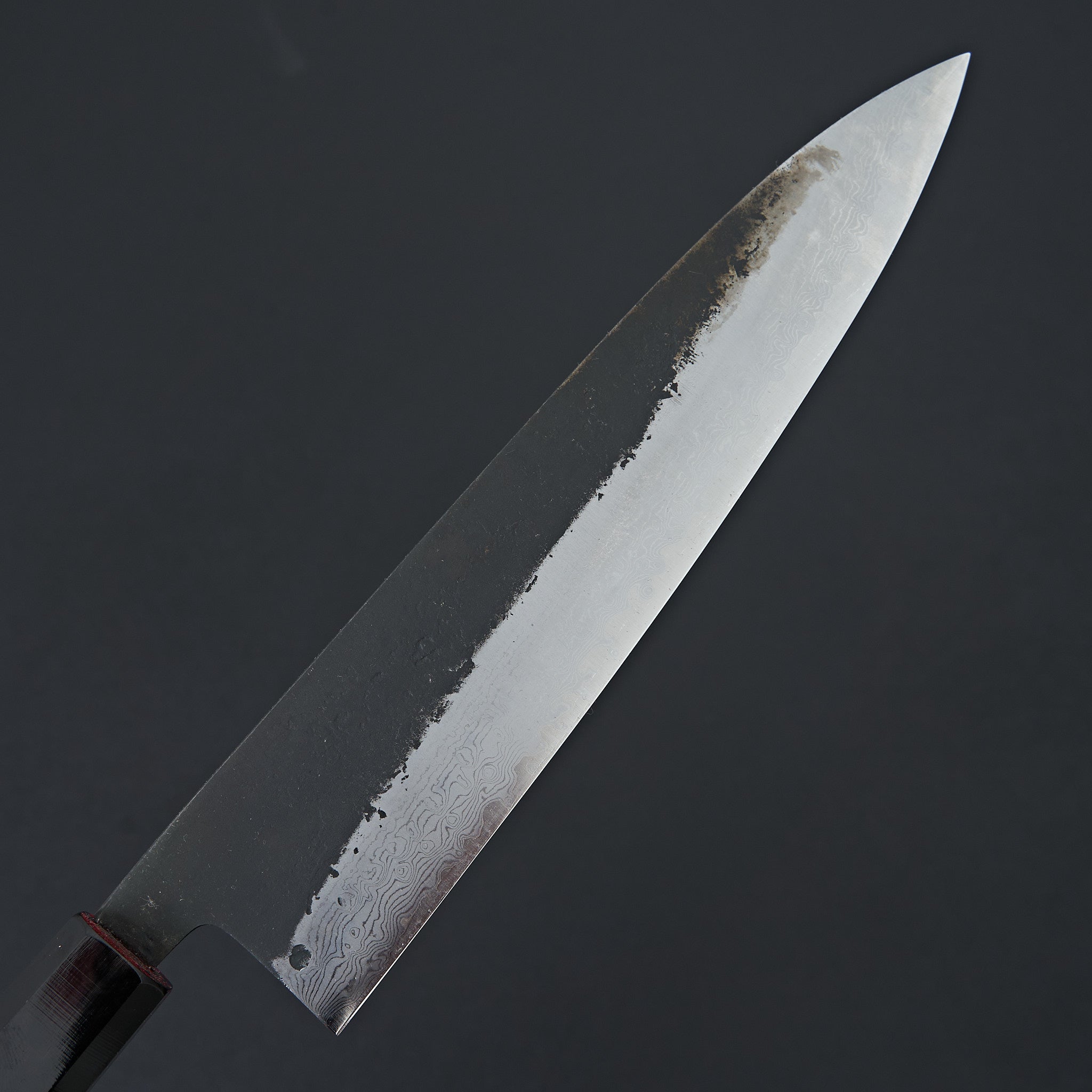 Shinkiro AS Damascus Kurouchi Gyuto 210mm