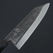 Shirasagi Kurouchi Blue 2 Tsuchime Kiritsuke Deba 180mm-Knife-Carbon Knife Co-Carbon Knife Co