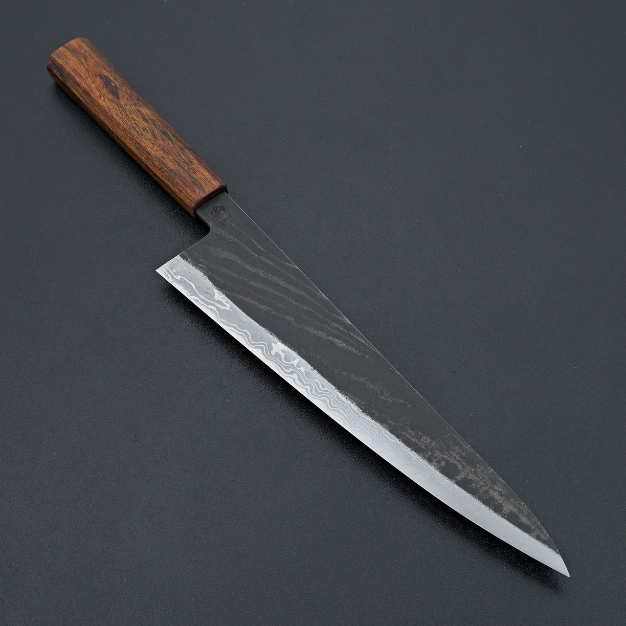 Simon Maillet Ironwood Suminagashi Twist Gyuto 245mm-Knife-Simon Maillet-Carbon Knife Co