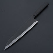 Simon Maillet Wrought Iron Bog Oak Gyuto 242mm-Knife-Simon Maillet-Carbon Knife Co