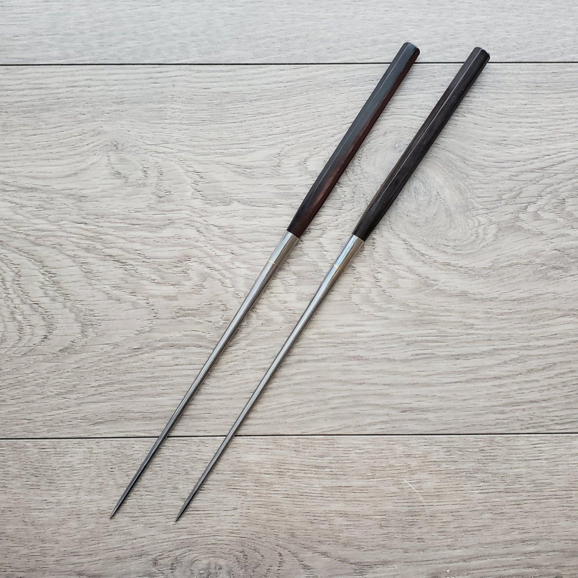 Stainless Moribashi 165mm Ebony-Carbon Knife Co-Carbon Knife Co