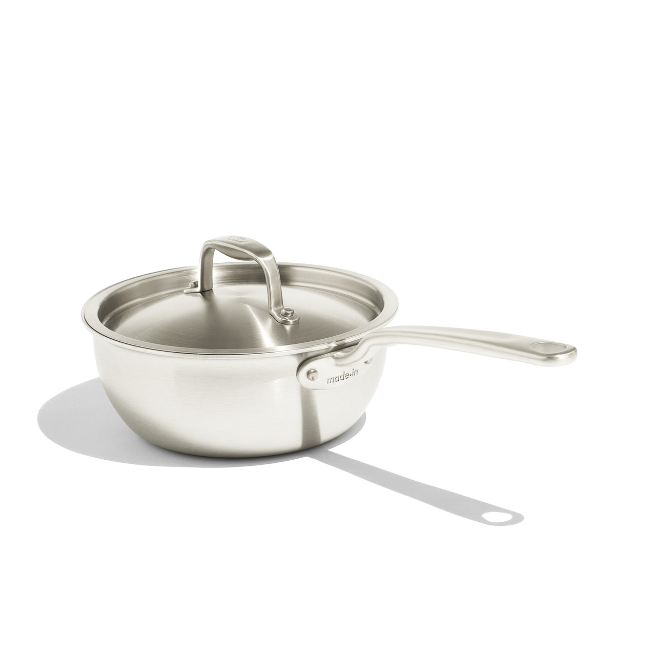 Made In® Stainless Clad Saucier with Lid 2 QT